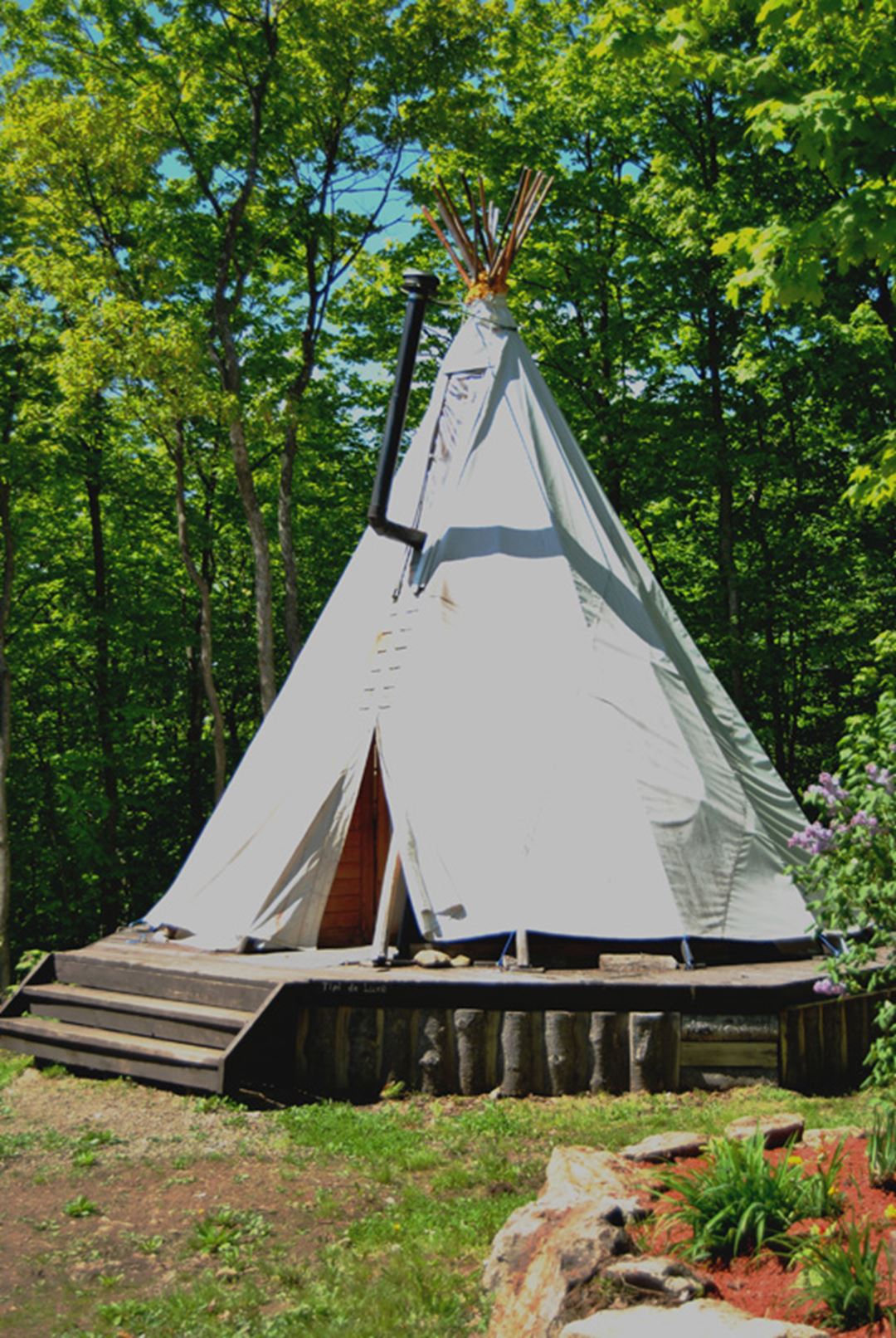 Les Tipis du sommet